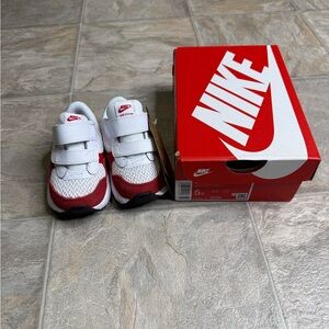 Nike Air Max System University Red TD Shoe Size 5c Red DQ0286-108 NWT